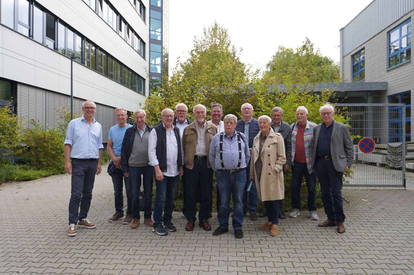 Alumnitreffen am Fachbereich BAU -12 Personen (Foto: Foto: FH Münster/Lucie Golde)