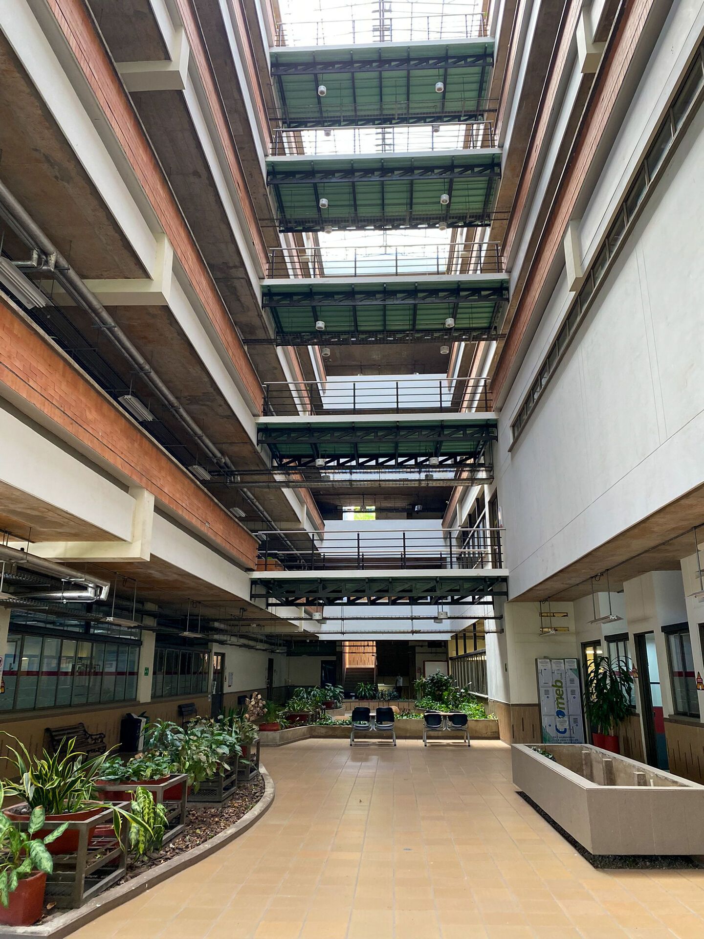 Atrium in einem Gebäude