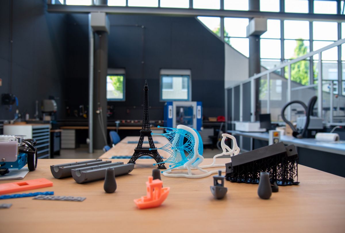 Die ersten Modelle sind im MakerSpace bereits beispielhaft hergestellt worden. (Foto: FH Münster/Katharina Kipp)