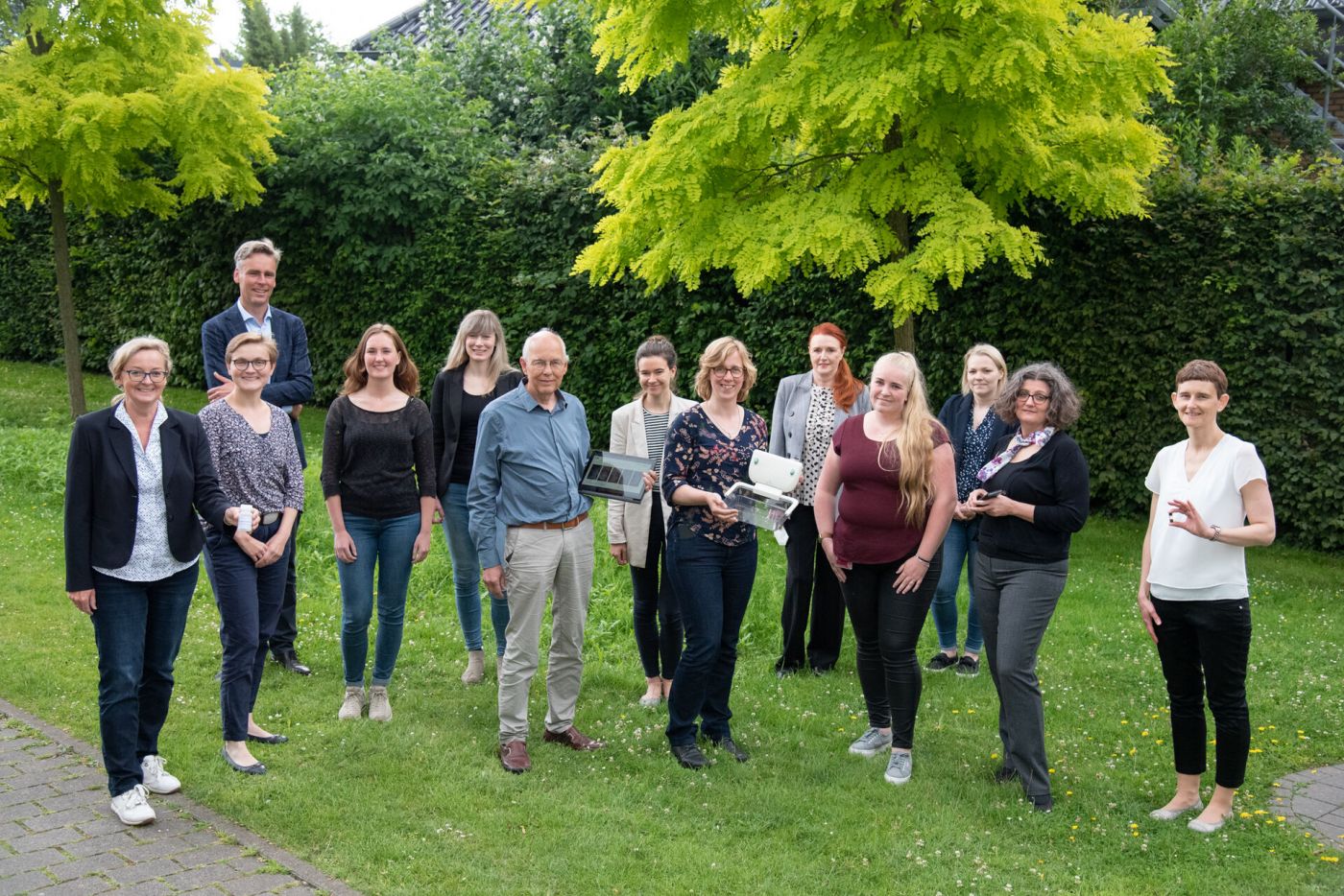 Eine Gruppe von Personen (Foto: FH Münster/Michelle Liedtke)