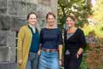 Ein Gruppenfoto mit drei Frauen (Foto: FH Münster/Michelle Liedtke)